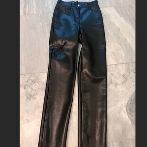 Aritzia Faux Leather Pants